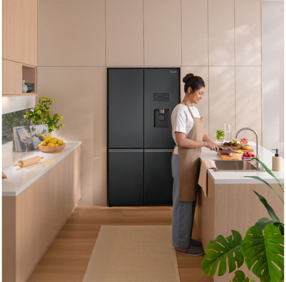 Panasonic 618L Prime+ Quad Door Refrigerator NR-XY680LVKA | Greater Sydney Only