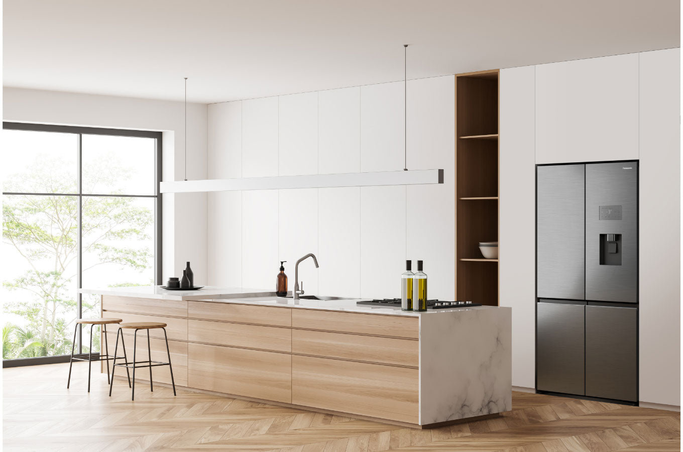 Powerland Appliances | Panasonic 618L Prime+ Quad Door