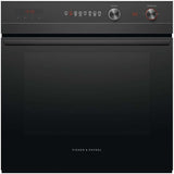 Fisher & Paykel 60cm Pyrolytic Contemporary Built-In Oven Black OB60SC7CEPB1
