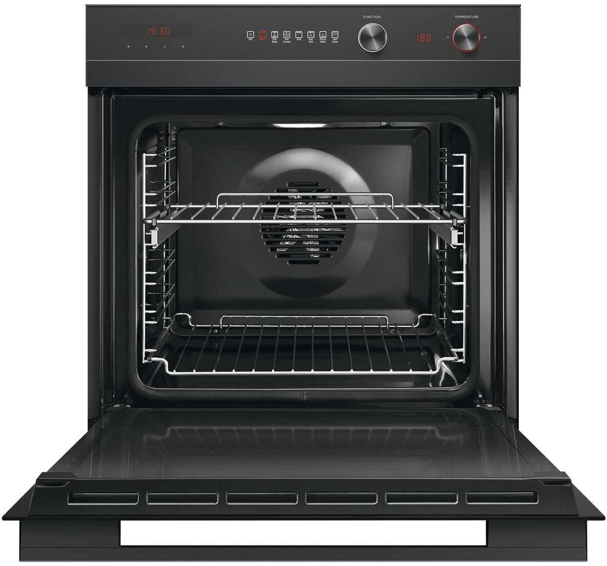 Fisher & Paykel 60cm Pyrolytic Contemporary Built-In Oven Black OB60SC7CEPB1