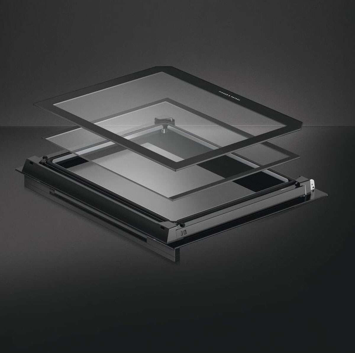 Fisher & Paykel 60cm Pyrolytic Contemporary Built-In Oven Black OB60SC7CEPB1