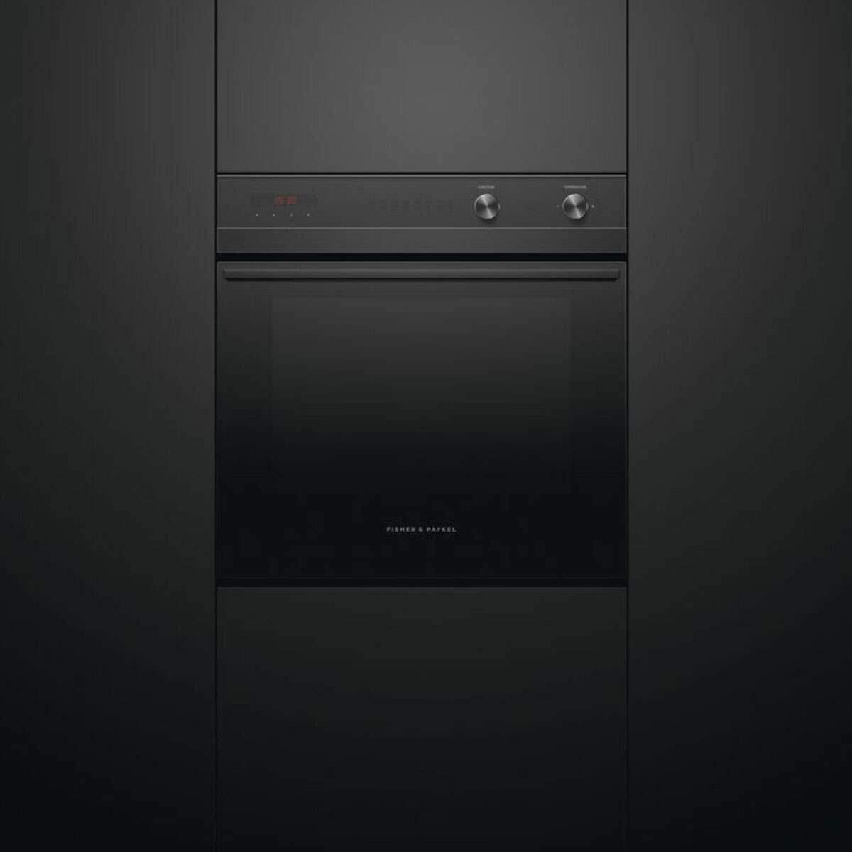 Fisher & Paykel 60cm Pyrolytic Contemporary Built-In Oven Black OB60SC7CEPB1
