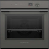 Fisher & Paykel 60cm Minimal Pyrolytic Built In Wall Oven Grey OB60SM16PLG1