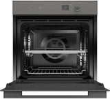 Fisher & Paykel 60cm Minimal Pyrolytic Built In Wall Oven Grey OB60SM16PLG1