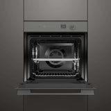 Fisher & Paykel 60cm Minimal Pyrolytic Built In Wall Oven Grey OB60SM16PLG1