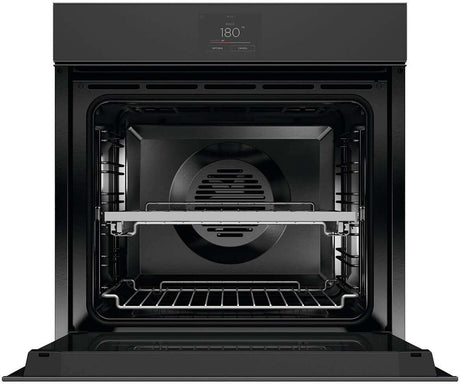 Fisher & Paykel 60cm Minimal Handleless Pyrolytic Oven Black OB60SMPTNB1