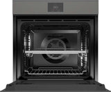 Fisher & Paykel 60cm Minimal Handleless Pyrolytic Oven Grey OB60SMPTNG1
