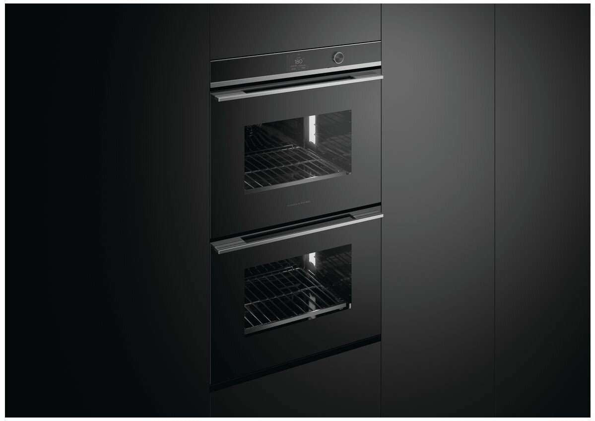 Fisher & Paykel 76cm Contemporary Style Built-In Double Wall Oven OB76DDPTDX2