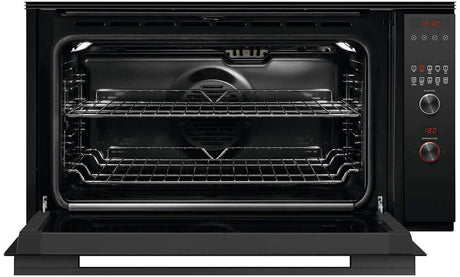 Fisher & Paykel 90cm Contemporary Built-In Wall Oven Black OB90S9MEB1