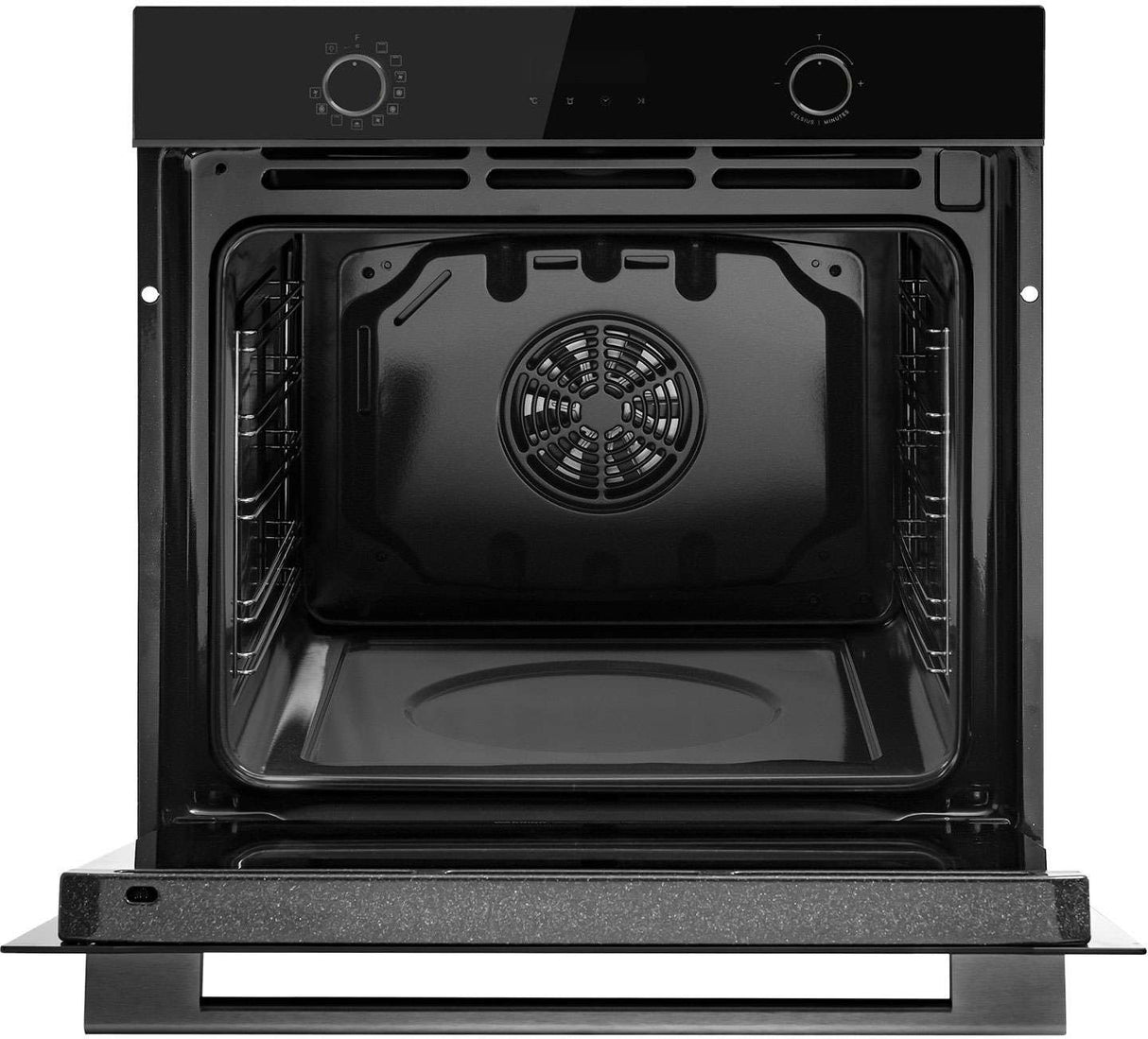 Omega 60cm 11 Function Electric Oven With AirFry Midnight OBO6011AM