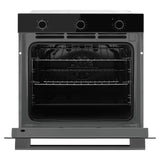 Omega 60cm 5 Function Electric Wall Oven Midnight OBO605M