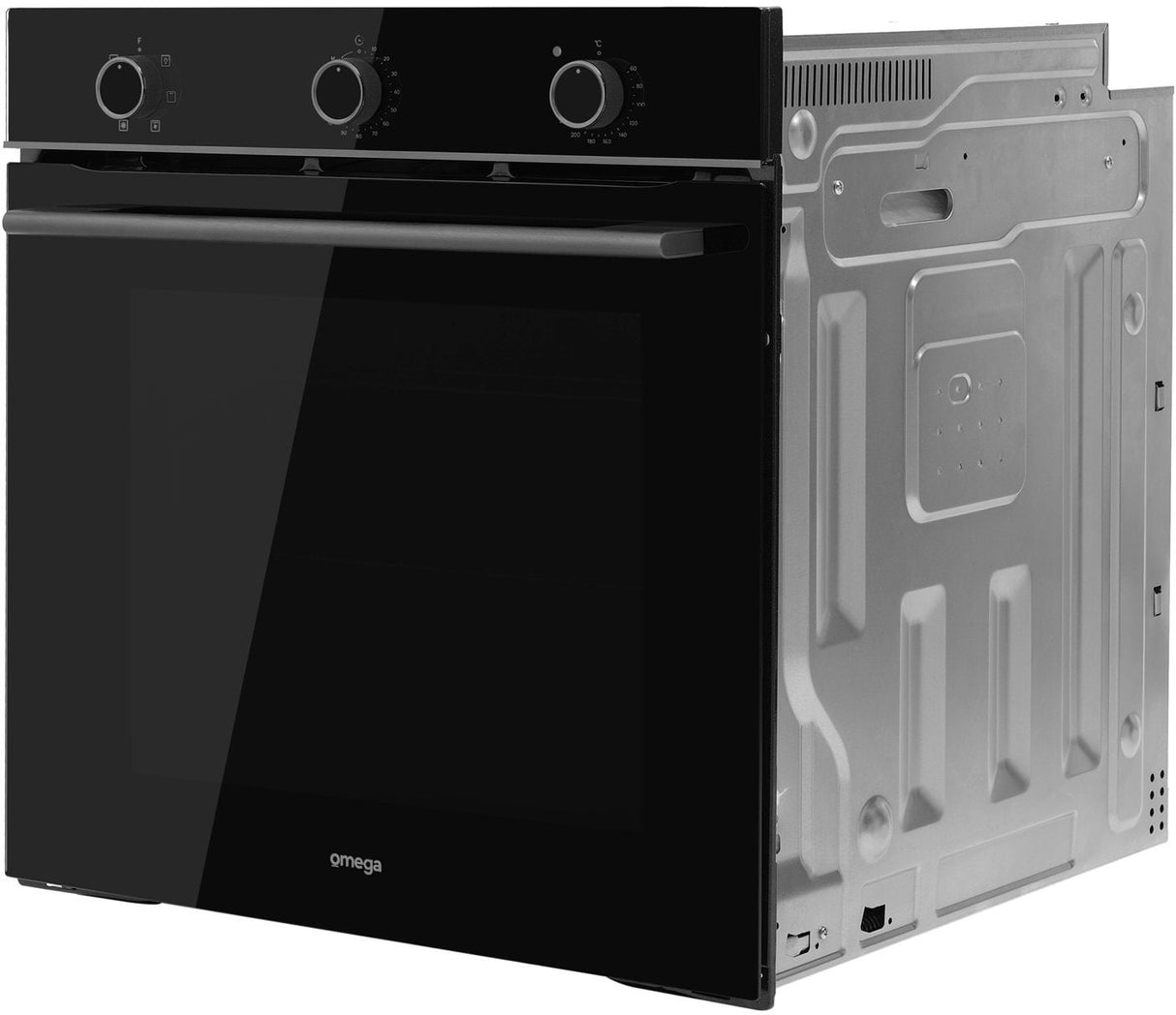 Omega 60cm 6 Function Electric Wall Oven OBO606M