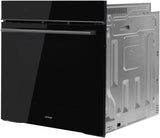 Omega 60cm Electric Pyrolytic Wall Oven OBOP6016AM