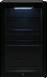 Omega 98L 102 Can Freestanding Beverage Centre Black OCBFS102SB