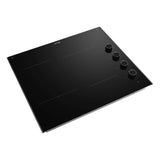 Omega 60cm Black Ceramic Glass Electric Cooktop Knob Control OCC604KZ