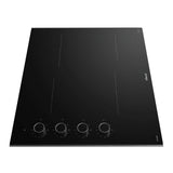 Omega 60cm Black Ceramic Glass Electric Cooktop Knob Control OCC604KZ