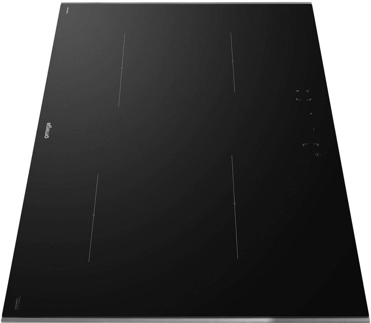 Omega 70cm Black Ceramic Glass Electric Cooktop OCC704TZ