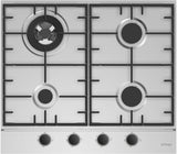 Omega 60cm 4 Burner Gas Cooktop Stainless Steel OCG604WX