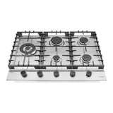 Omega 70cm 5 Burner Gas Cooktop Stainless Steel OCG705WX