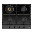 Omega 60cm 4 Burner Gas on Ceramic Glass Cooktop OCGG604WB