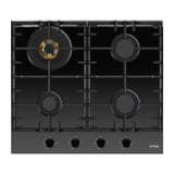 Omega 60cm 4 Burner Gas on Ceramic Glass Cooktop OCGG604WB