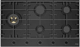 Omega 90cm 5 Burner Gas on Ceramic Glass Cooktop OCGG905WB