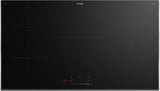 Omega 90cm Induction Cooktop Black Glass OCI903FTZ