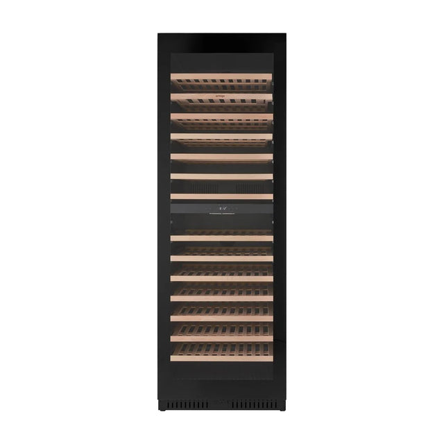 Omega 430L 169 Bottle Dual Zone Wine Cabinet OCW166SB