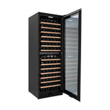 Omega 430L 169 Bottle Dual Zone Wine Cabinet OCW166SB