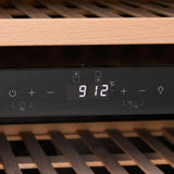 Omega 430L 169 Bottle Dual Zone Wine Cabinet OCW166SB