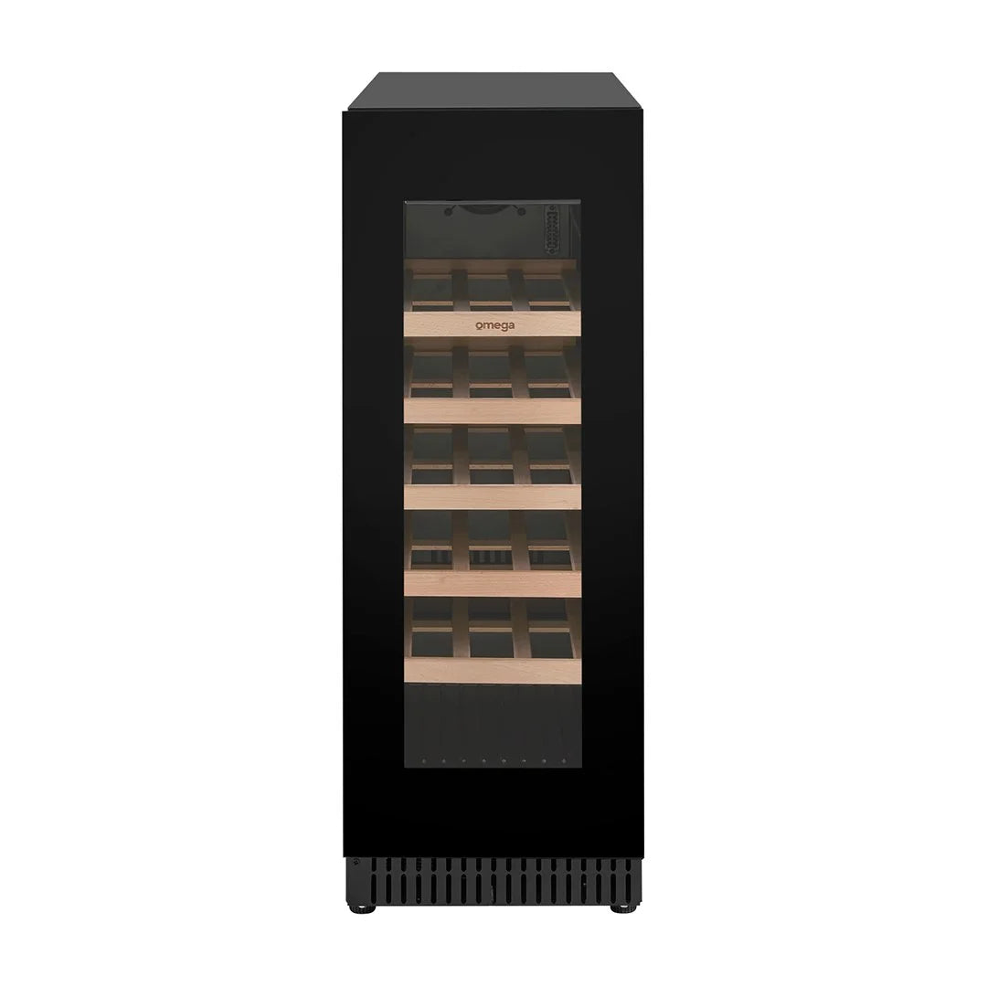 Omega 60L 18 Bottle Single Zone Wine Cabinet OCW18SB