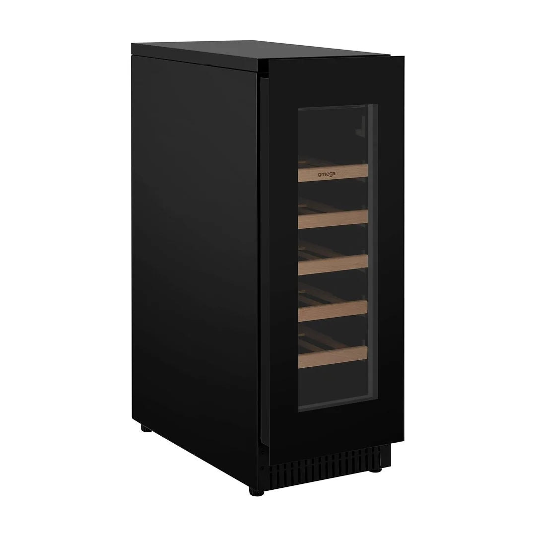 Omega 60L 18 Bottle Single Zone Wine Cabinet OCW18SB