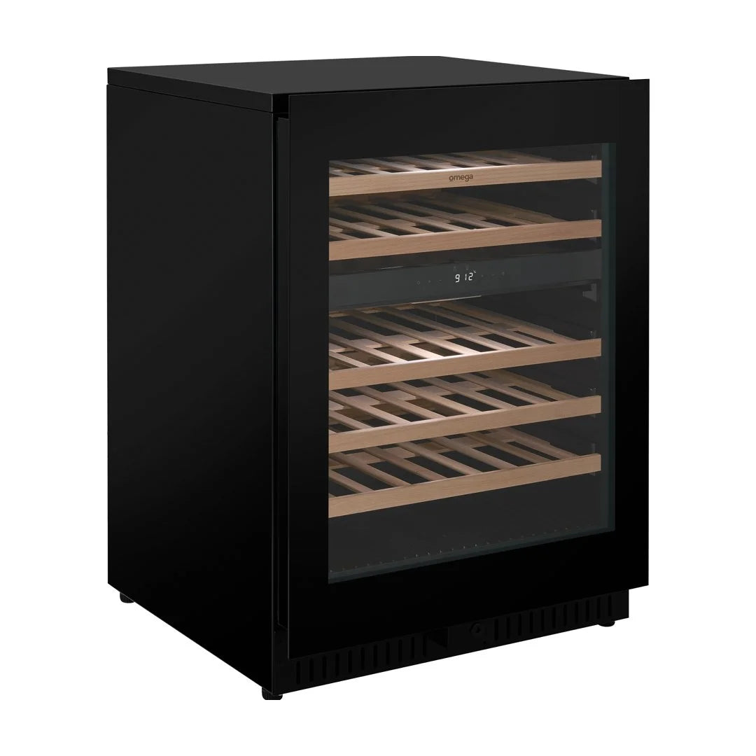 Omega 128L 46 Bottle Dual Zone Wine Cabinet OCW46DB
