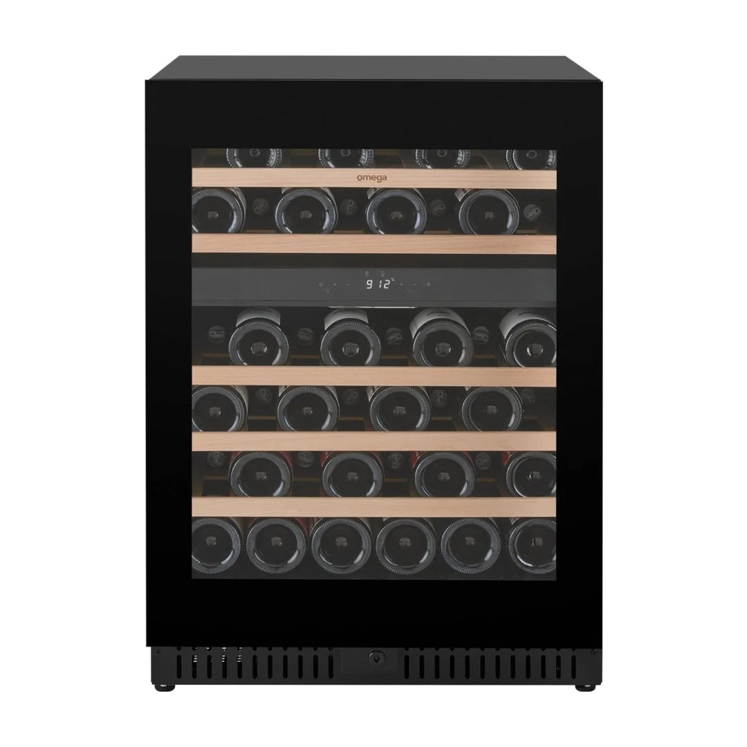 Omega 128L 46 Bottle Dual Zone Wine Cabinet OCW46DB