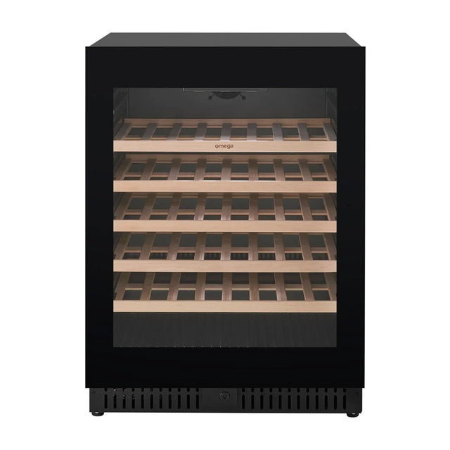 Omega 142L 52 Bottle Single Zone Wine Cabinet OCW52SB