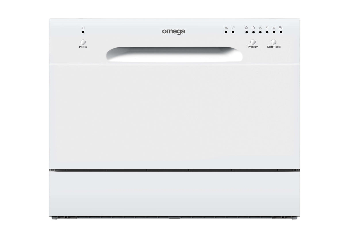 Omega 55cm Benchtop Dishwasher ODW101W