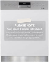 Omega 60cm Semi-Integrated Dishwasher ODWIS6015X