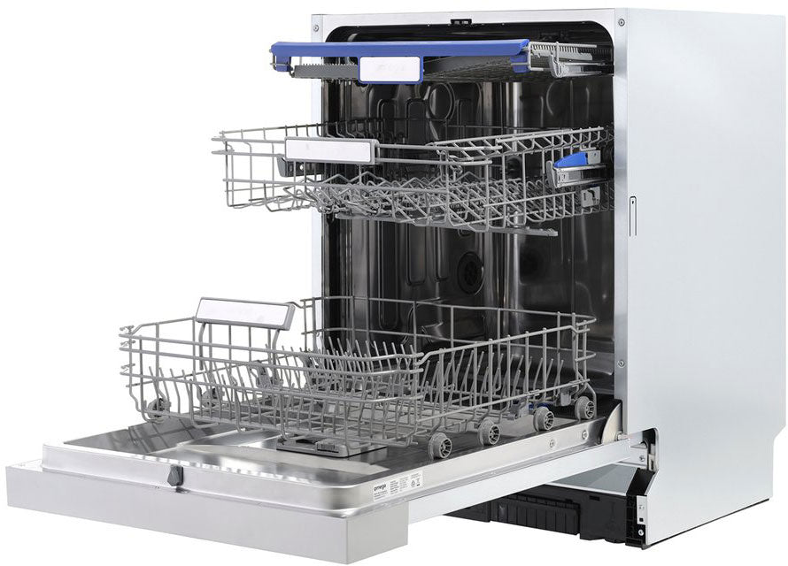 Omega 60cm Semi-Integrated Dishwasher ODWIS6015X