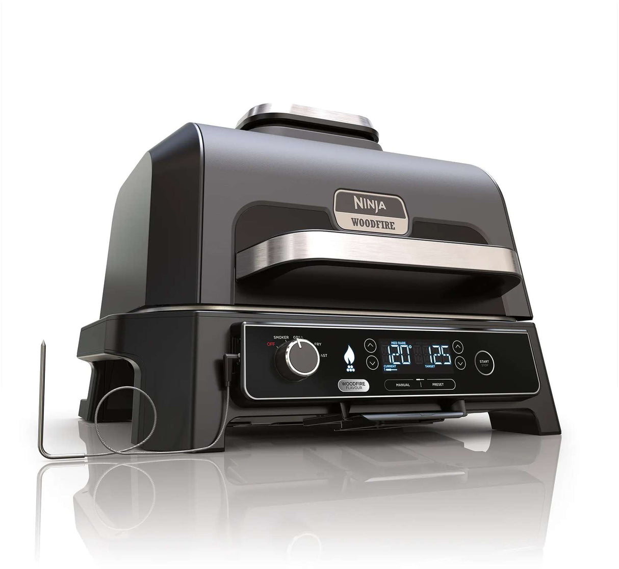 Ninja Woodfire Pro XL Outdoor Electric BBQ Grill and Smoker OG850