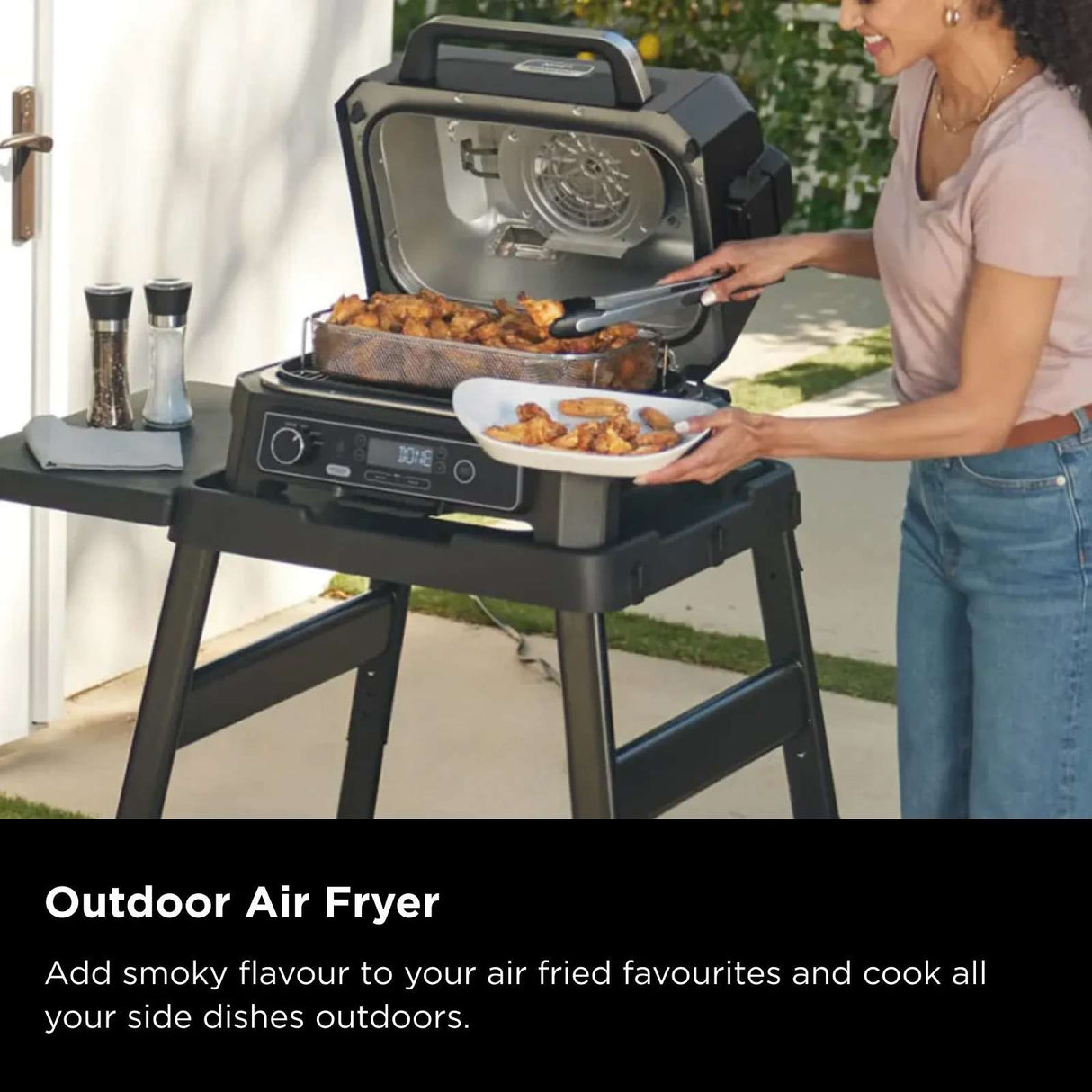 Ninja Woodfire Pro XL Outdoor Electric BBQ Grill and Smoker OG850