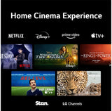 LG 42" Evo C3 4K Smart Gaming TV with Self Lit OLED Pixels OLED42C3PSA