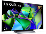 LG 48" Evo C3 4K Smart Gaming TV with Self Lit OLED Pixels OLED48C3PSA