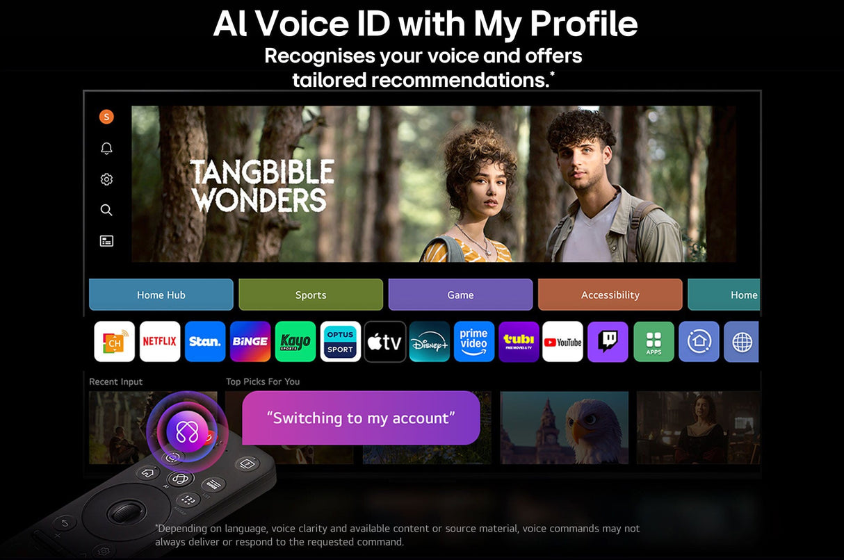 LG 48" C5 AI 4K UHD HDR Smart OLED TV 2025 OLED48C5PSA