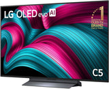LG 48" C5 AI 4K UHD HDR Smart OLED TV 2025 OLED48C5PSA