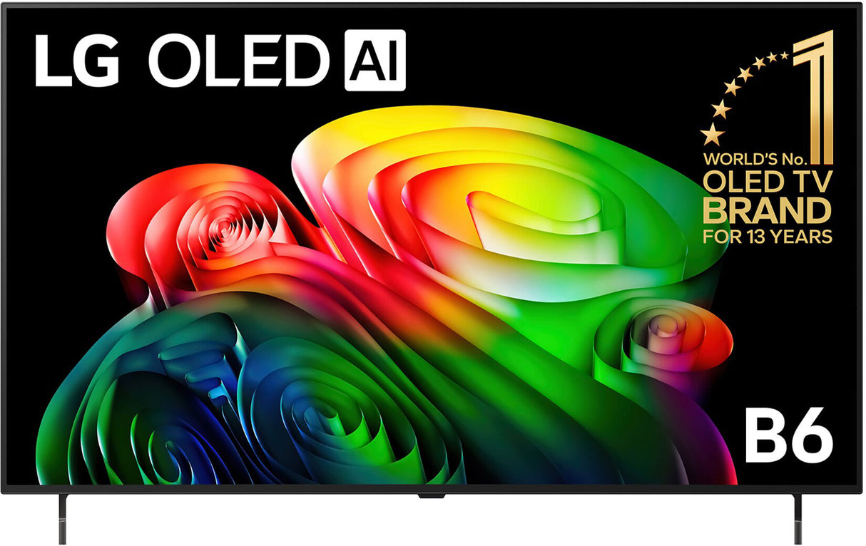 LG 55" AI B6 4K Smart OLED TV 2026 OLED55B6PSA