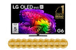 LG 65" OLED evo AI G6 4K Smart TV 2026 OLED65G6PSB