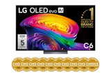 LG 77" OLED evo AI C6 4K Smart TV 2026 OLED77C6PSA | Greater Sydney Only