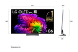 LG 77" OLED evo AI G6 4K Smart TV 2026 OLED77G6PSB | Greater Sydney Only