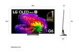 LG 83" OLED evo AI G6 4K Smart TV 2026 OLED83G6PSB | Greater Sydney Only