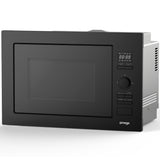 Omega 900W 28L Built-In Microwave Midnight OM28BF
